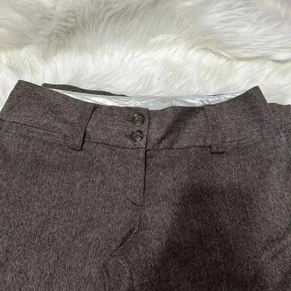 Maurices Brown Flared Leg Dress Pants (size 7/8 short) - Picture 3 of 7